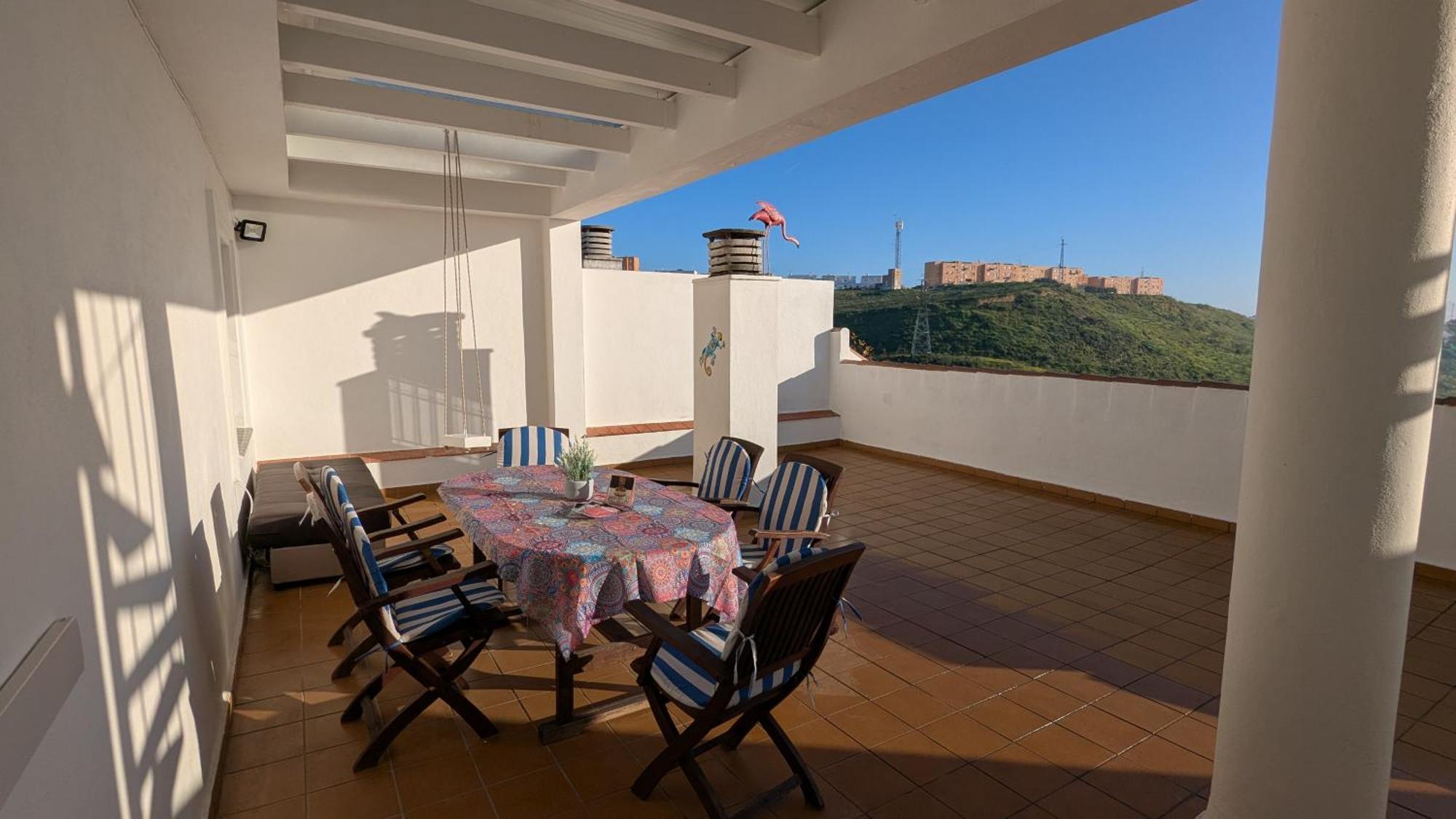 Ferienwohnung Atico Arcos Terraza Relax Arcos de la Frontera Exterior foto
