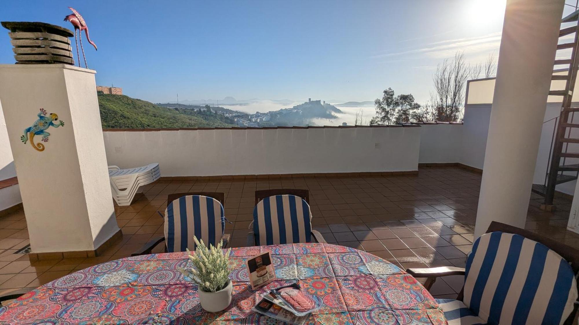 Ferienwohnung Atico Arcos Terraza Relax Arcos de la Frontera Exterior foto